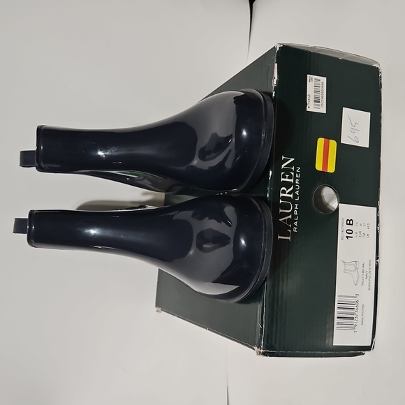Ralph Lauren Rain Shoe (Ankle) Boot Blue 10B - Picture 11 of 11